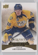 2015-16 Upper Deck Ice Exquisite Rookies 42/399 Viktor Arvidsson #R-11 8ec