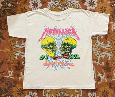 Vintage 1991 1992 Wherever I May Roam Tour Reprint T-Shirt S 4XL