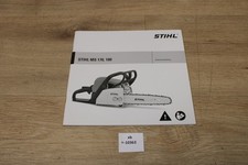 Stihl MS 170, 180 Gebrauchsanleitung 0458-206-0021 B  xb10363