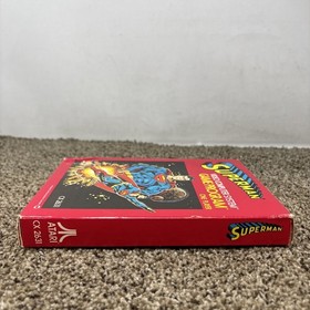 Atari 2600 Boxed Video Game Cartridge - Superman - CIB Complete Working