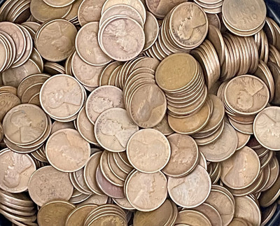 Estate 1909-1919 Wheat Penny Lot of 20 PDS From Rolls