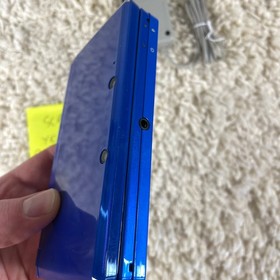 Nintendo 3DS Cobalt Blue Handheld Handheld Console System CTR-001 Japan Read