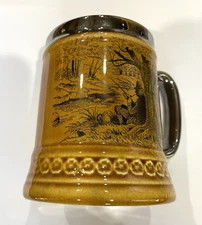 Lord Nelson Pottery Fishing Scene Mug Tankard England