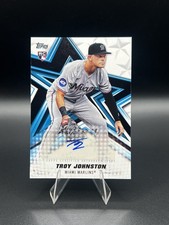 Troy Johnston Miami Marlins Baseball Stars Autographs Rookie NM 2026 Topps