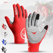 Touch Screen Cycling Gloves Shockproof Full Finger Bike Bicycle Gloves Men Women