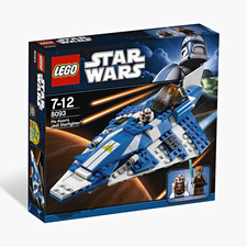 LEGO Star Wars 8093 Plo Koons Jedi Starfighte...