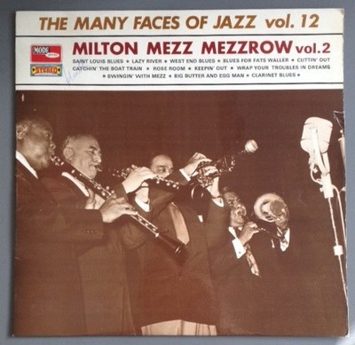 Milton Mezzrow* - The Many Faces Of Jazz Vol. 12 / Milton Mezz Mezzrow Vol....