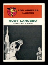 1961 Fleer #57 Rudy LaRusso IA EX X3061684