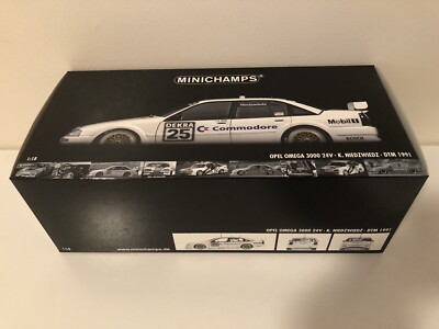 1:18 Opel Omega 3000 24V DTM 1991 Klaus Niedzwiedz Commodore Computers