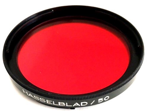 Hasselblad 50059 RED B50 Filter for 80mm 100mm 120mm 150mm 250mm Planar C Lens - Picture 2 of 4