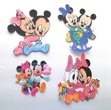 3D Pick New11 Disney Mickey Minnie Donald Baby Pooh Card Scrapbook Embellishment