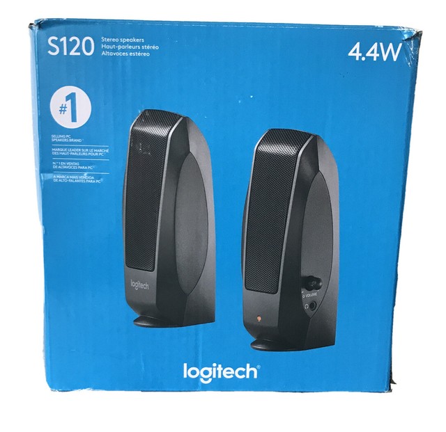 logitech s120 desktop speaker system