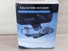 360° Rotation Adjustable Phone Holder Car Rearview Mirror Multifunction Mount Y2