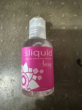 SLIQUID SASSY  ANAL LUBE NATURAL LUBRICATING GEL 4.2 oz. New. Free Shipping.