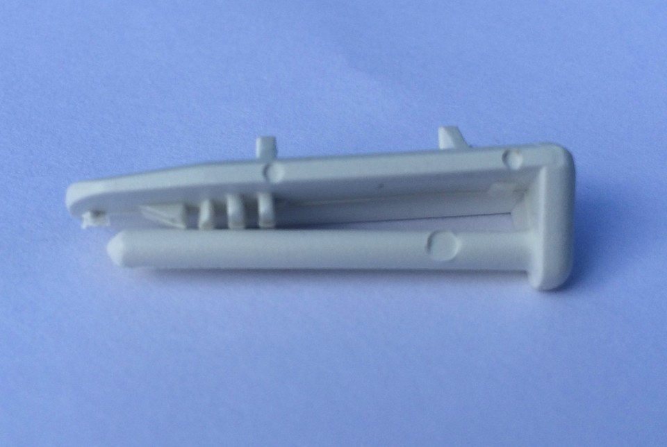 ARCELIK Dishwasher Rail Rear End Cap x1 or x2 Cutlery Basket