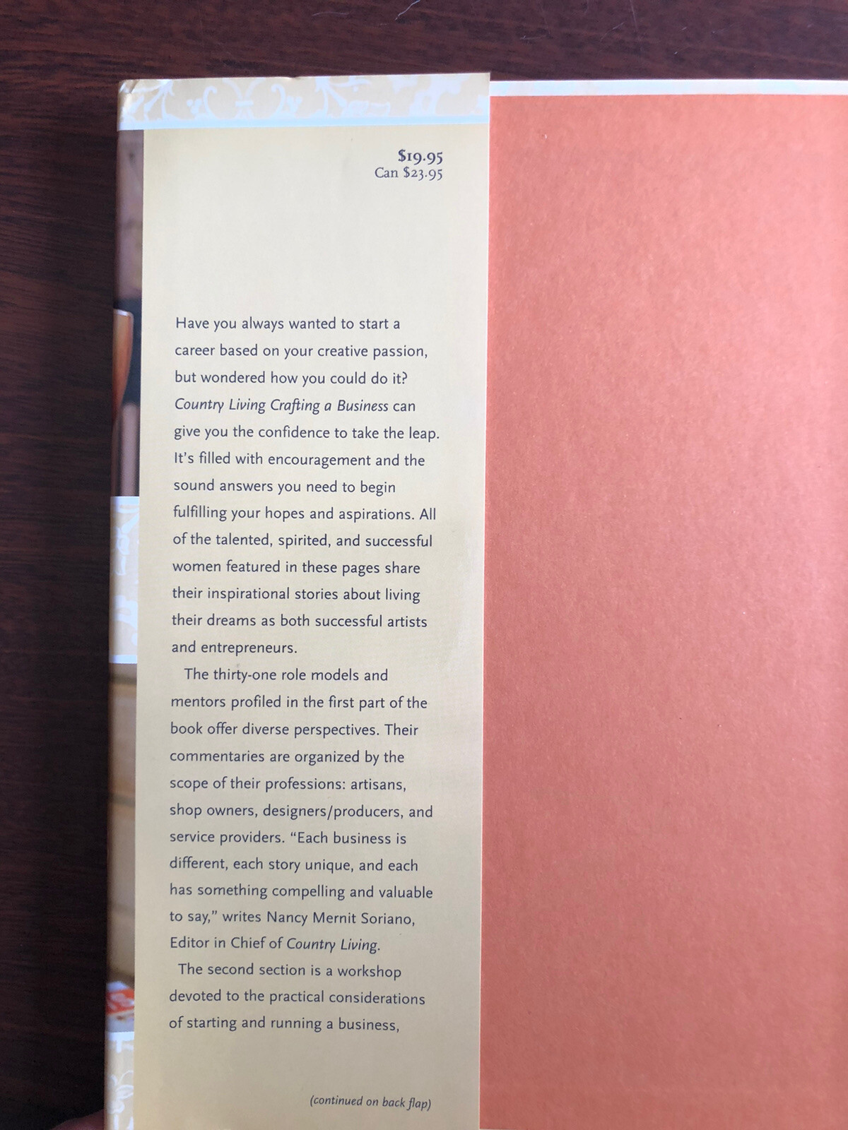 Crafting a Business Make Money Doing What You Love, Country Living Magazine,EUC