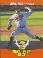 2021 Long Island Ducks Chris Reed Atlantic League
