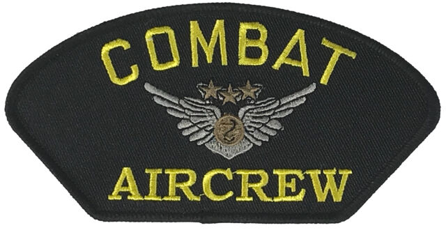 COMBAT AIR CREWMAN A//C WING HAT PATCH AIRCREW US NAVY VETERAN GIFT PIN UP USS 1