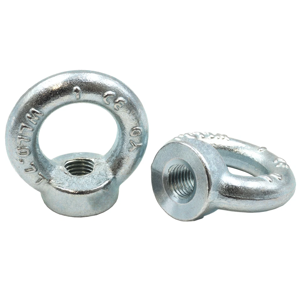 Ringmutter Stahl verzinkt C15E M6 M8 M10 M12 M16 M20 Ösen-mutter DIN 582 ähnlich - Bild 2 von 3