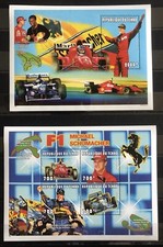 Schumacher / Formule sur timbres Tchad - MNH** F100