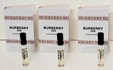 BURBERRY HER ELIXIR DE PARFUM EDP INTENSE 0.05 fl oz (3 Carded Vials for Woman)