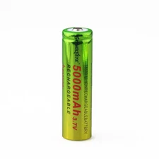 SKYWOLFEYE 3.7V Button Rechargeable Li-ion Battery Cell Batteries For Flashlight