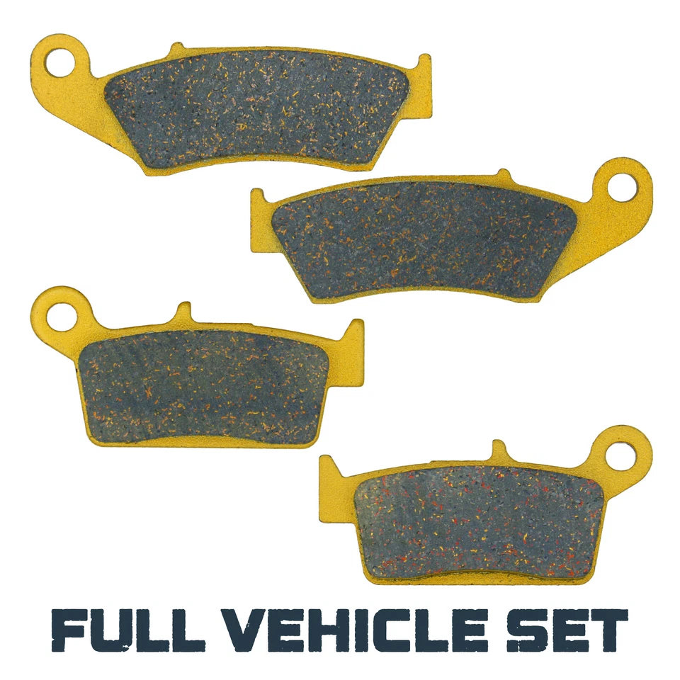Suzuki RM125/RM250/RMX250 1996-2008 Ceramic Brake Pad Set Front & Rear - Image 2 of 4