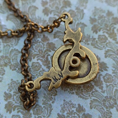 Michal Negrin Necklace Dainty Cameo Retro Victorian Lady Royal