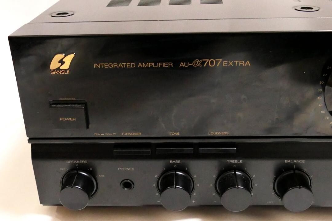 SANSUI AU-α707L Extra Sansui Au-α707L Extra Integrated Amplifier LAPT 330W 22.0kg