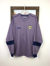 Scotland Goalkeeper football shirt 2000 Soccer Jersey Fila Mens Trikot Rare Sz L