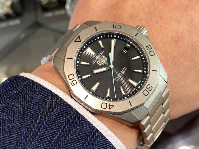 TAG Heuer Aquaracer Professional 200 Solargraph Quartz Watch TAG Heuer Aquaracer Professional 200 Solargraph Quartz Watch