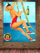 Cutty Sark - Scots Whisky - Rare - Metal Sign 11 x 14
