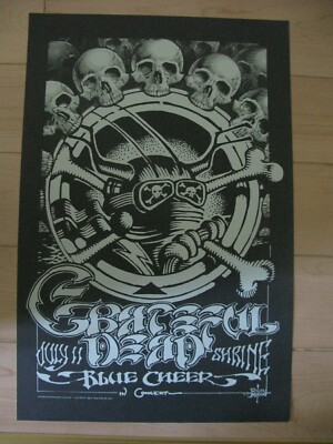 Grateful Dead/Blue Cheer-Poster von Rick Griffin - 2nd print