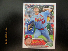 MATTHEW LIBERATORE CARDINALS 2023 TOPPS HOLIDAY MEGA BOX ROOKIE CARD #H193. rookie card picture