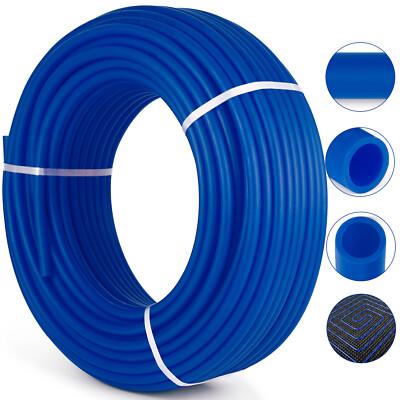 VEVOR 3/4'' x 300ft PEX Tubing Coil Blue Pipe 3/4-inch 300 ft Potable Water