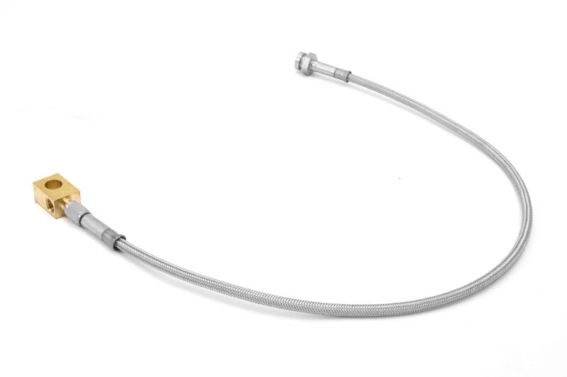 Rugged Ridge Rear Brake Hose Braided Stainless Fits 76-86 Jeep CJ — 第 2/4 张图片