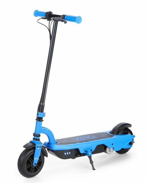 blue scooter