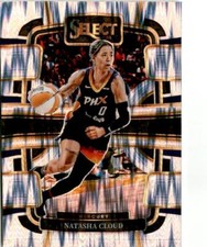 2024 Panini Select WNBA #37 Natasha Cloud Flash Prizm Phoenix Mercury