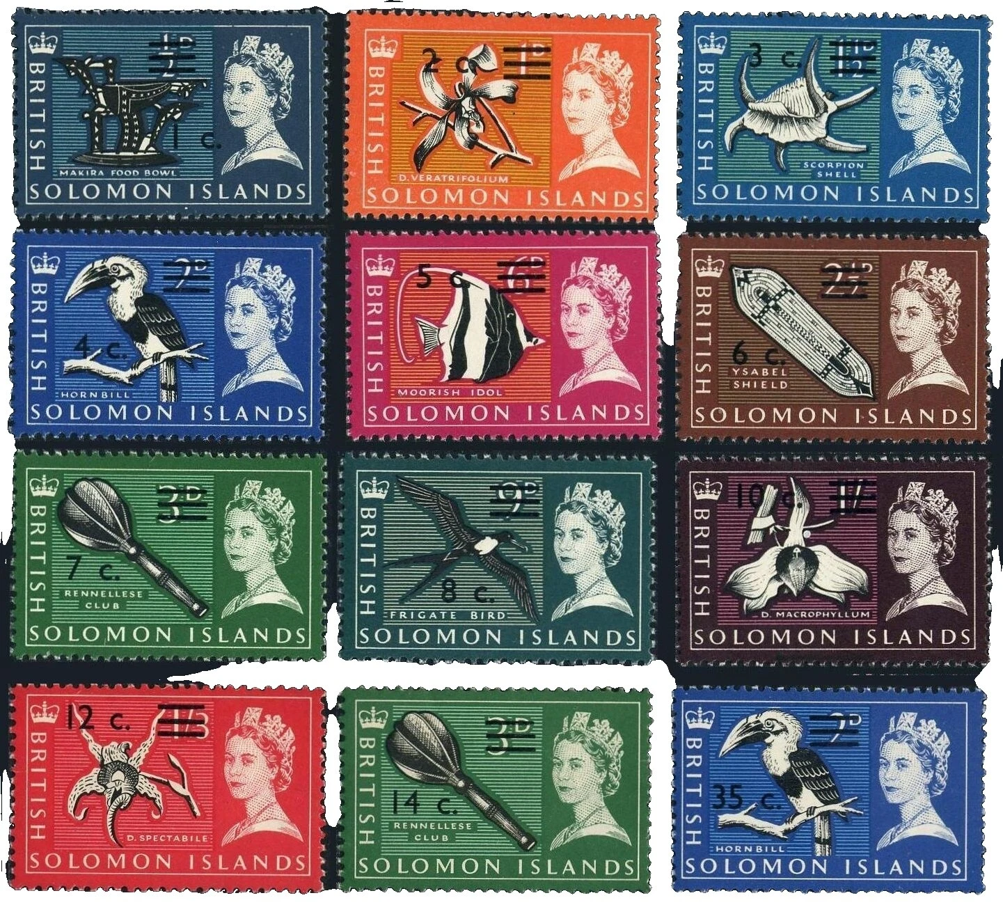 Mint Never Hinged/MNH Decimal Topical Postal Stamps