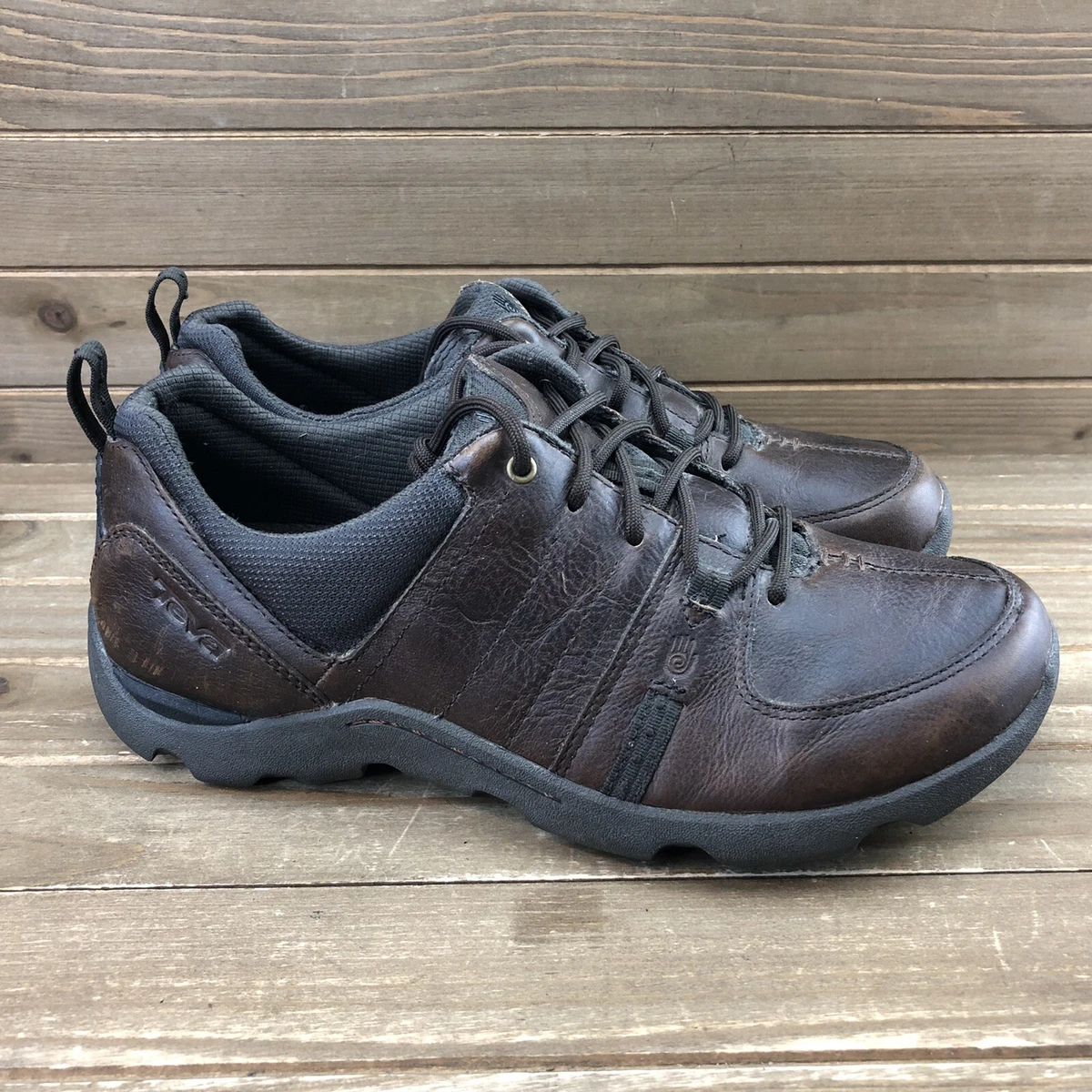 Teva leather best sale shoes