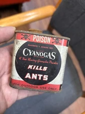 vintage EMPTY tin ....  4 oz. can. Home & Garden product