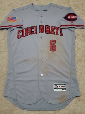 Billy Hamilton Authentic Cincinnati Reds Jersey 2017 BILLY
