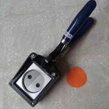 Paper Photo Cutter Graphic Punch Die Cutter Hand Held Manual Round Circle Cutter