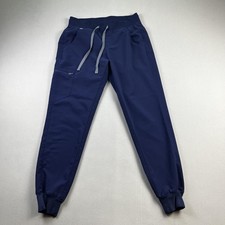FIGS Scrub Pants Womens XS Blue Cargo Jogger Technical Collection Workwear Nurse