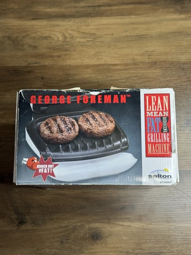 George Foreman "Lean Mean Fat Reducing Grilling Machine" GR10AWHT  New Open Box - 第 5/15 張圖片