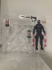 GI Joe Classified SNAKE EYES 6" Figure #161 From Mass Device Polar Bear Set