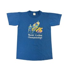 Vintage 1986 World Cycling Championships T-Shirt Colorado Springs Small