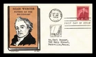 US COVER NOAH WEBSTER FATHER OF DICTIONARY FDC KEN BOLL CACHET CRAFT