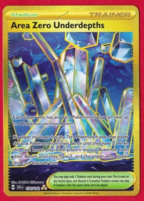 POKEMON Stellar Crown - Area Zero Underdepths 174/142 *NM* ENG