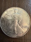 1987 1 oz Silver American Eagle (Brilliant Uncirculated) Slight Toning .999